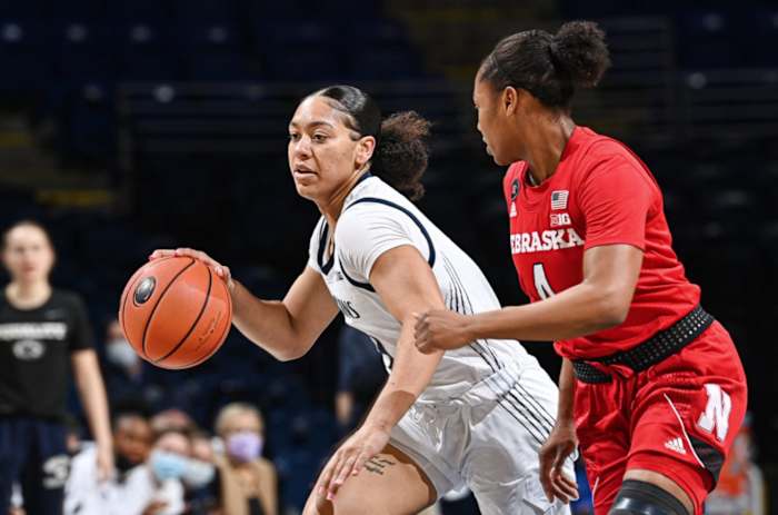 Sam Haiby WBB vs Penn State 2022.02.17